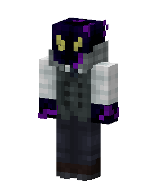 Gray Villain Boy Minecraft skin
