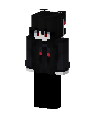 Shadow Hoodie skin, 3D preview