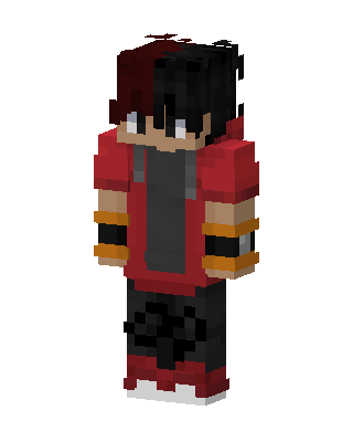 Red Player Boy Minecraft red skin