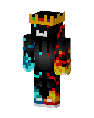 Ranboo With Crown skin, 3D preview