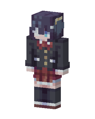 Rikka Takanashi skin, 3D preview
