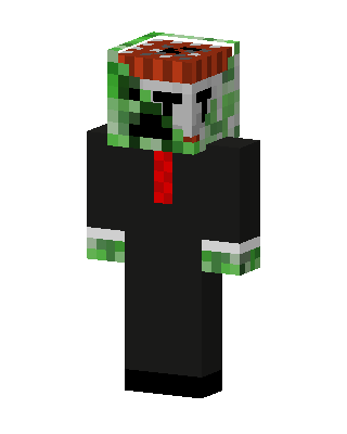 TNT Creeper Suit Minecraft skin
