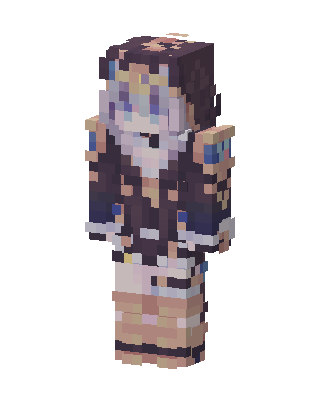 Starry Night Girl Minecraft skin