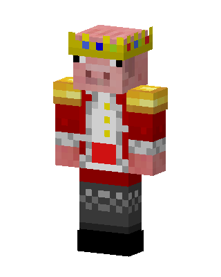 Red Royal skin, 3D preview