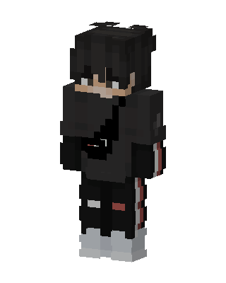 Shadow Hoodie skin, 3D preview