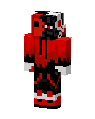Red Masked Hero Boy Minecraft skin