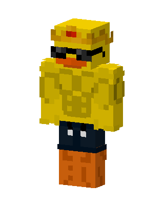Buff Duck Minecraft skin