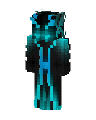 Teal Hero Boy skin, 3D preview