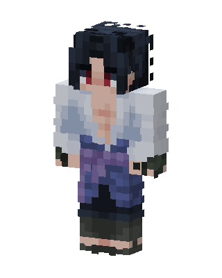 Sasuke Uchiha Minecraft anime skin