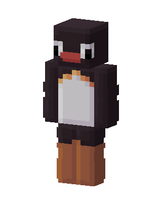 Pingu skin, 3D preview