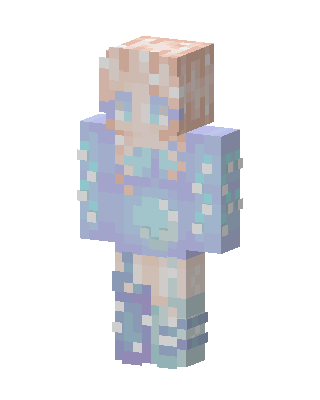 Pastel Frost skin, 3D preview