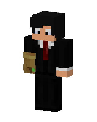 Black Suit Boy Minecraft black skin