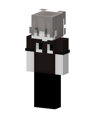 Monochrome Boy skin, 3D preview