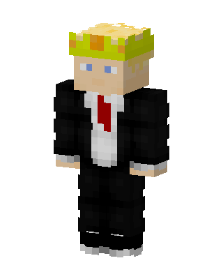 Crowned Gentleman skin, 3D preview
