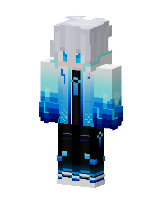 Frost Hoodie Minecraft skin