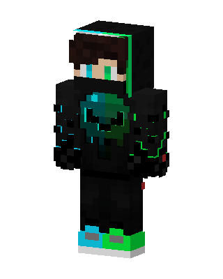 Neon Shadow skin, 3D preview