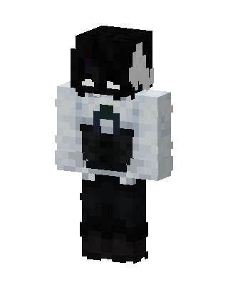 Shadow Hoodie skin, 3D preview