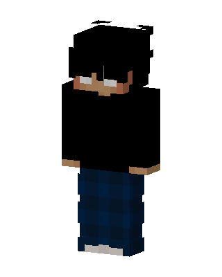 Midnight Hoodie skin, 3D preview