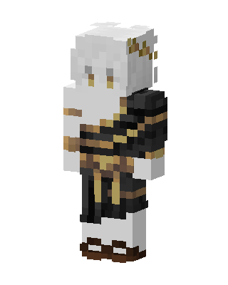 Gilded Wanderer skin, 3D preview