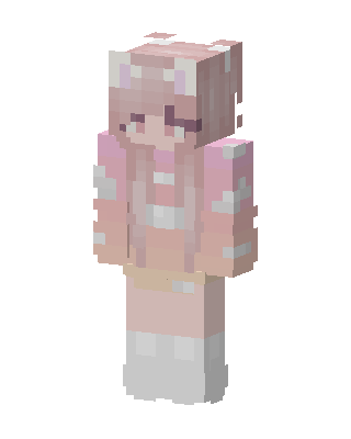 Pastel Kitty skin, 3D preview
