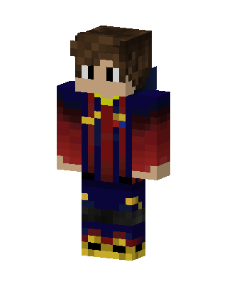 Blaugrana Jacket Minecraft skin