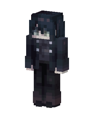 Shadow Student skin, 3D preview