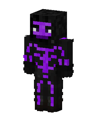 Void Skeleton skin, 3D preview