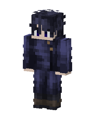 Midnight Student Minecraft skin