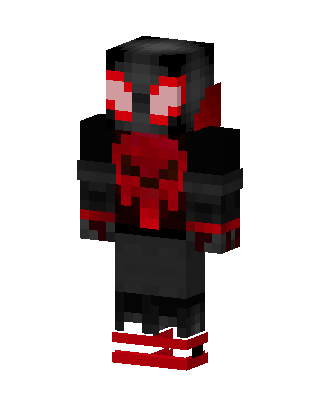 Miles Morales skin, 3D preview