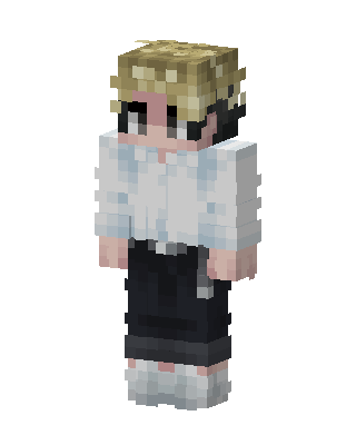 White Player Girl Minecraft white skin