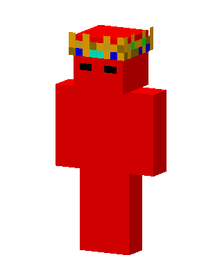 Red King skin, 3D preview