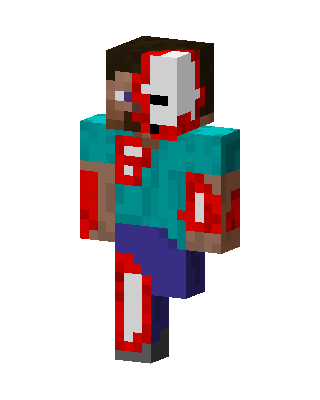 Blue Fighter Boy Minecraft skin