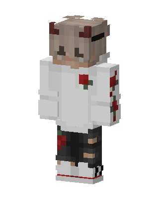 White Player skin, 3D preview