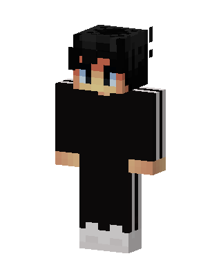 Black Tracksuit Boy Minecraft skin