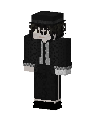 Gothic Top Hat skin, 3D preview