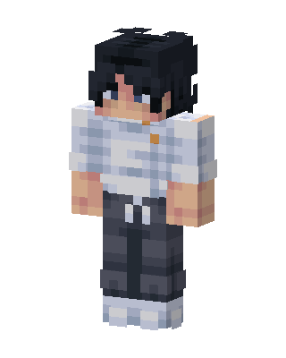 Casual Streetwear Boy skin, 3D preview