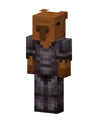 Capybara Knight skin, 3D preview