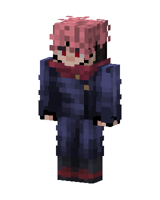 Yuji Itadori skin, 3D preview