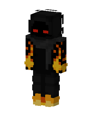 Shadow Flame Minecraft skin