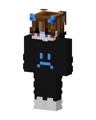 Black Emo Boy Minecraft skin