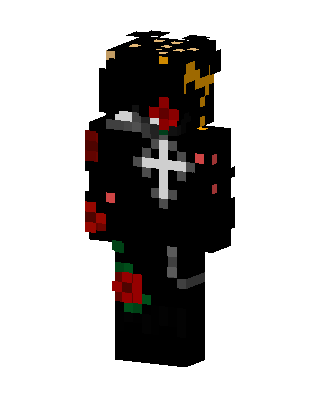 Black Holiday Boy Minecraft skin