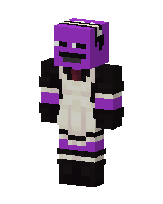 White Athlete skin, 3D preview