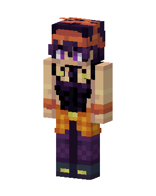 Purple Player Girl Minecraft skin