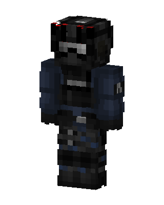 Black Knight Boy skin, 3D preview