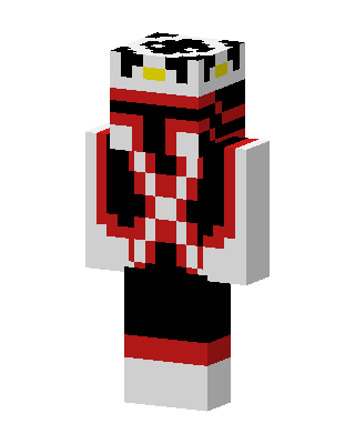 Red Knight skin, 3D preview