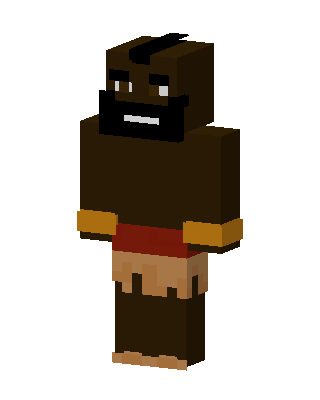 Brown Player Boy Minecraft skin