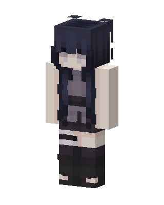 Hinata Hyuga skin, 3D preview