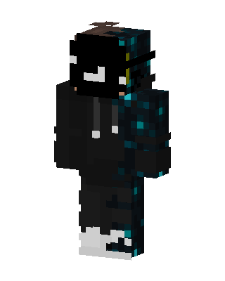 Sculk Hoodie skin, 3D preview