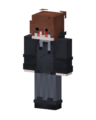 Black Player Boy skin, 3D preview