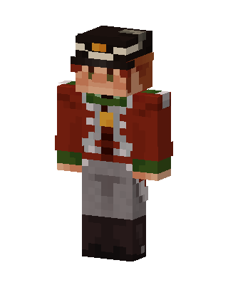 Red Coat Officer Minecraft skin
